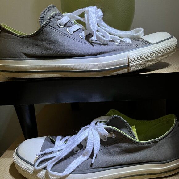 EUC CTAS Converse OX Low Double Tongue KICKS (9M/11W) 508562F - Picture 7 of 7